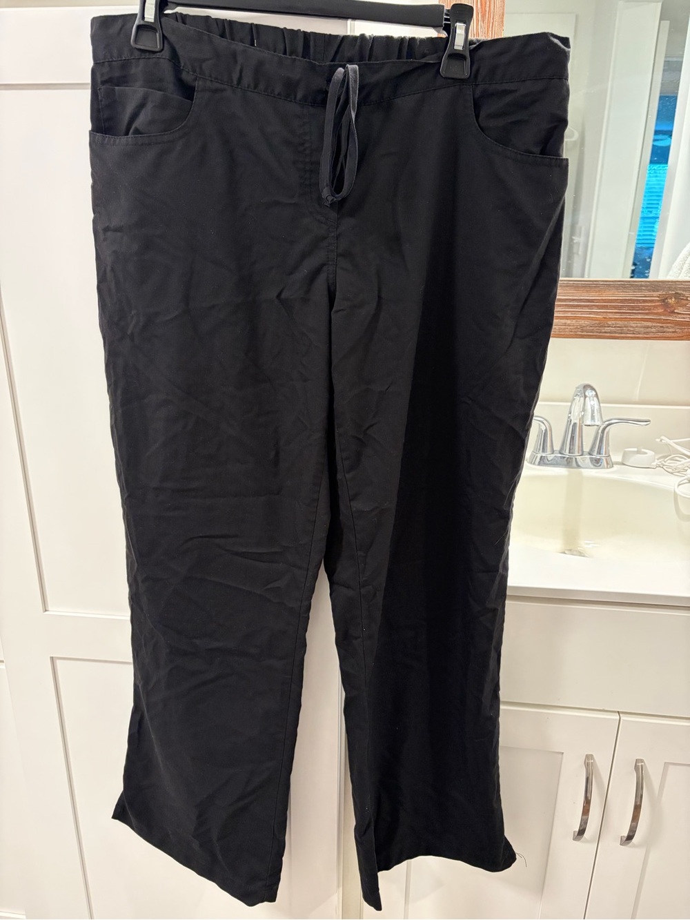 10 Grey's Anatomy Black Drawstring scrub Pants